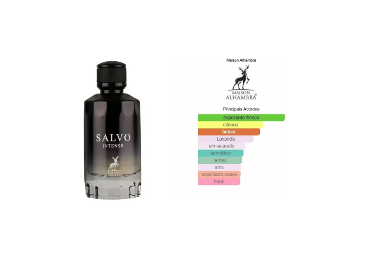Maison Alhambra Salvo Intense Eau de Parfum Edp 100ml