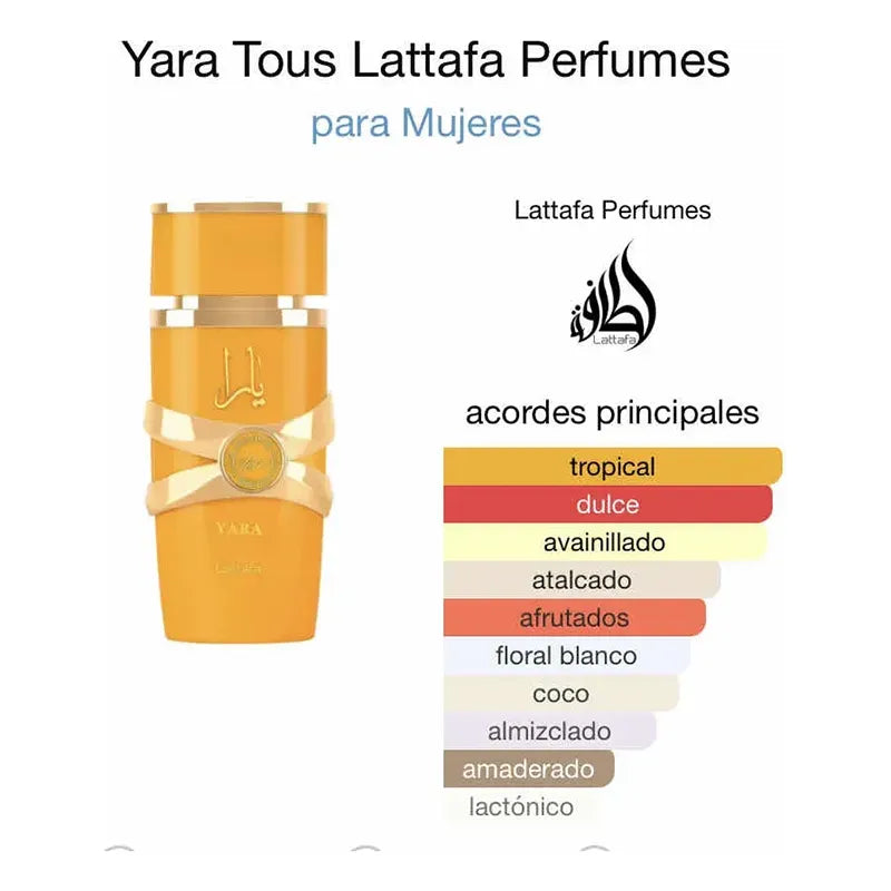 Lattafa Perfume Yara Tous Eau De Parfum 100ml