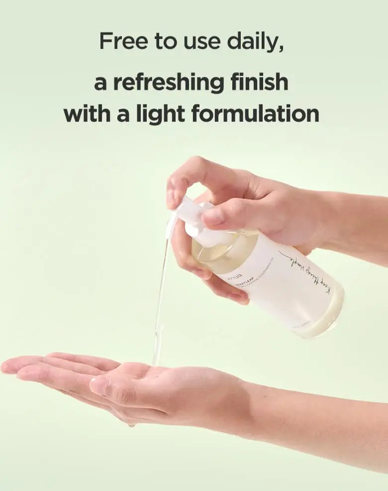 Óleo de Limpeza Facial Coreano Anua Heartleaf para Cravos 200 ml