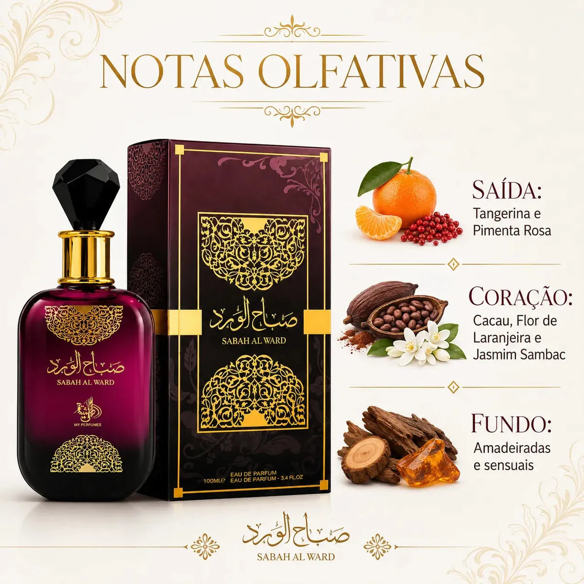 Sabah Al Ward Eau De Parfum 100ml