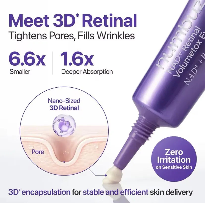 Creme Para Olhos Numbuzin No.9 Volumetox Nad Retinal 20ml