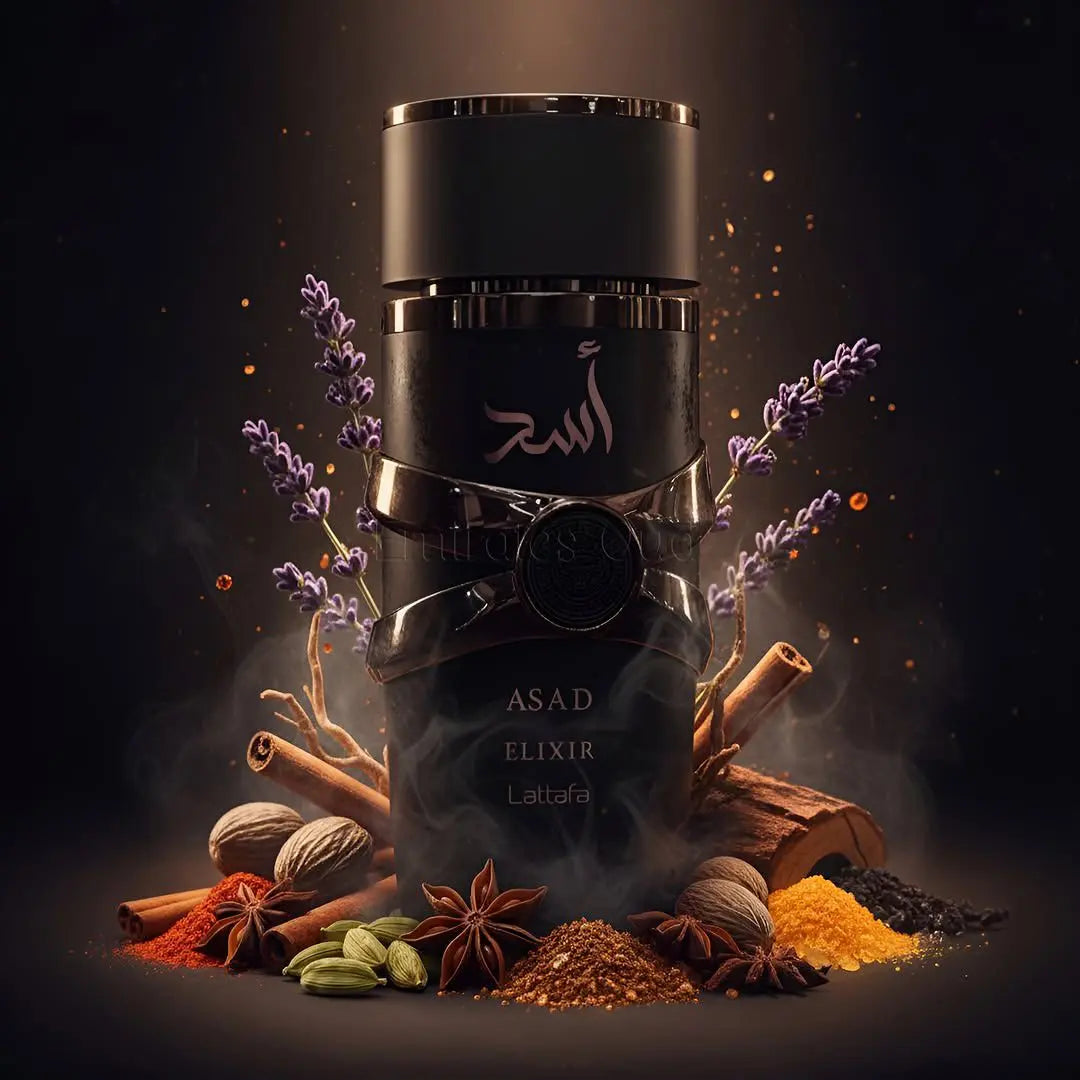 Asad Elixir Lattafa Perfume Árabe 100 Ml