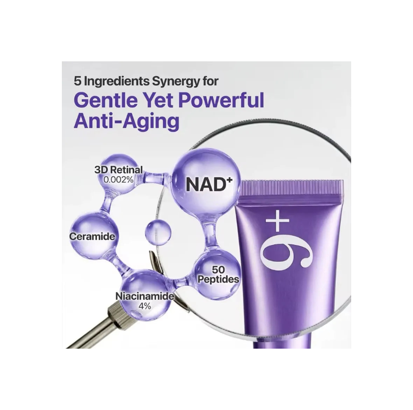 Creme Para Olhos Numbuzin No.9 Volumetox Nad Retinal 20ml
