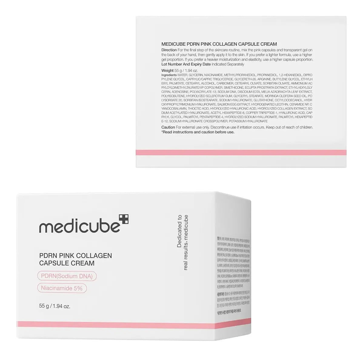 Medicube Pdrn Pink Collagen Capsule Creme Facial | 55g