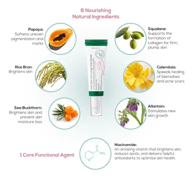 Axis-y Dark Spot Correcting Glow Serum Clareador De Machas