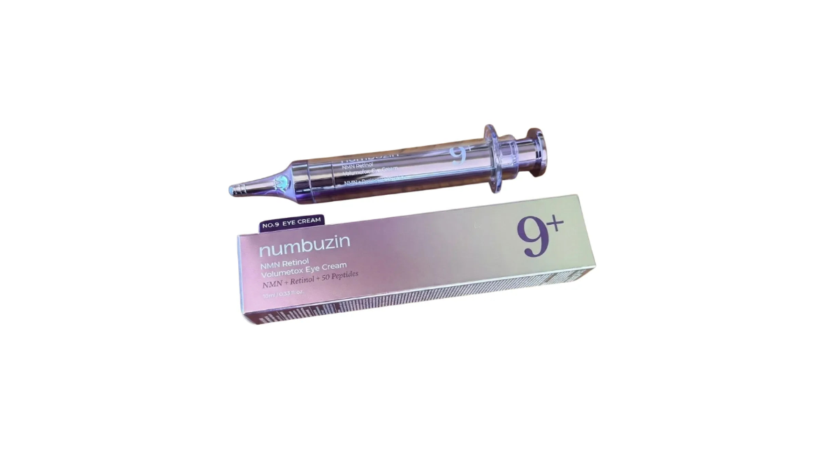 Numbuzin 9+ Creme Olhos Retinol + Peptides Anti Rugas Pele