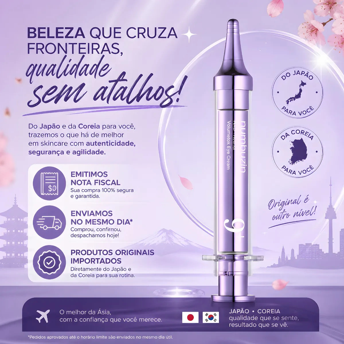 Numbuzin 9+ Creme Olhos Retinol + Peptides Anti Rugas Pele