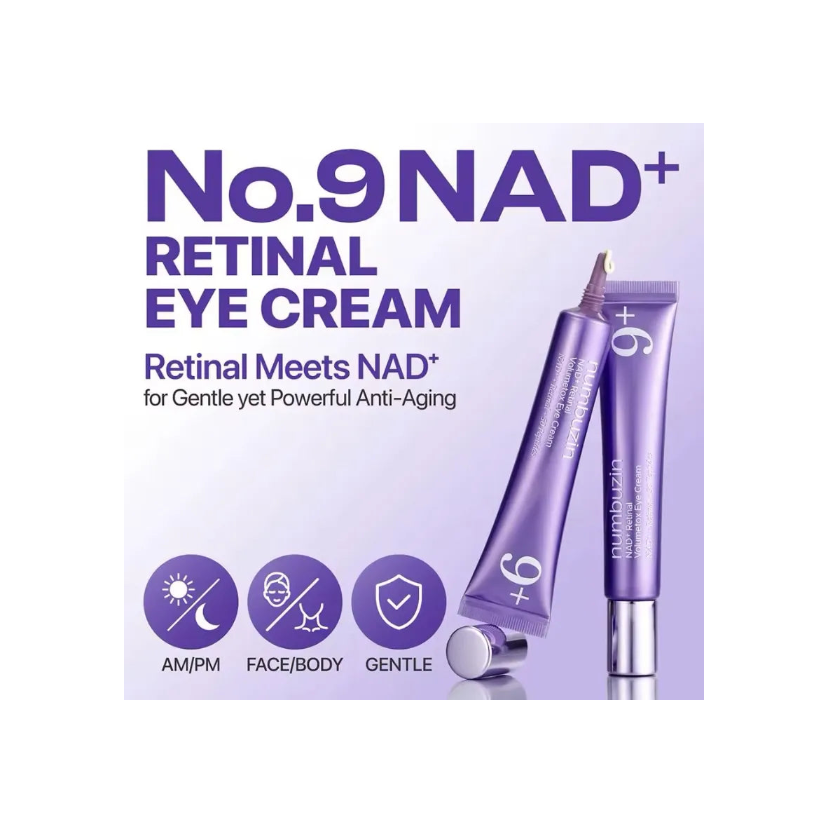 Creme Para Olhos Numbuzin No.9 Volumetox Nad Retinal 20ml