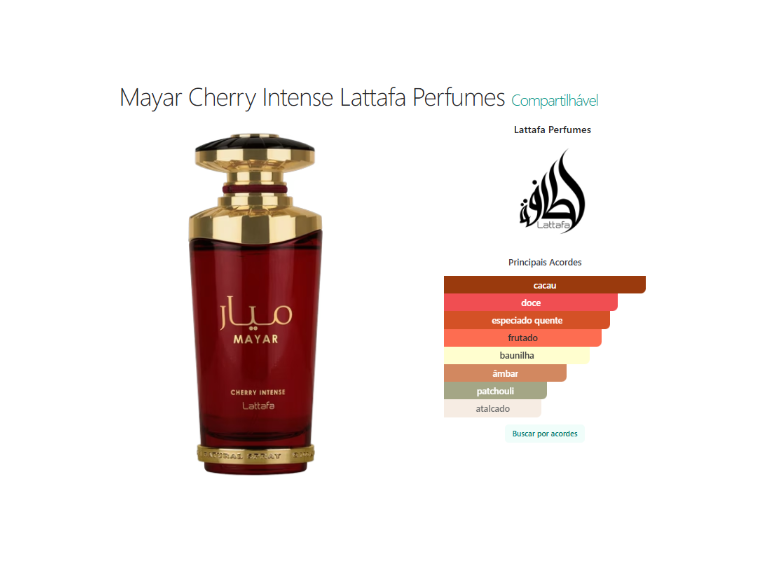 Lattafa Mayar Cherry Intense Edp 100ml