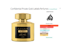 Lattafa Confidential Private Gold