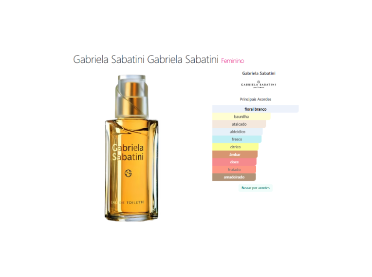 Gabriela Sabatini Feminino Eau De Toilette 60ml