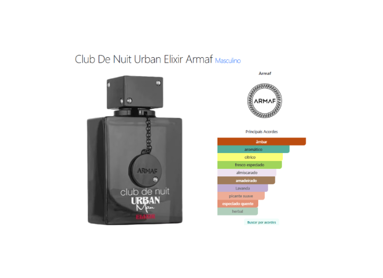 Armaf Club De Nuit Urban Man Elixir Edp 105ml