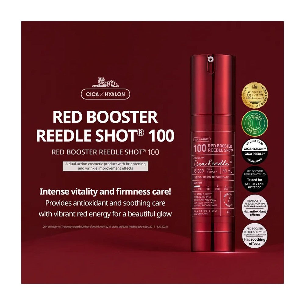 VT Cosmetics Red Booster Reedle Shot 100 50ml